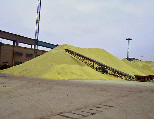 硫磺粉工程案例
